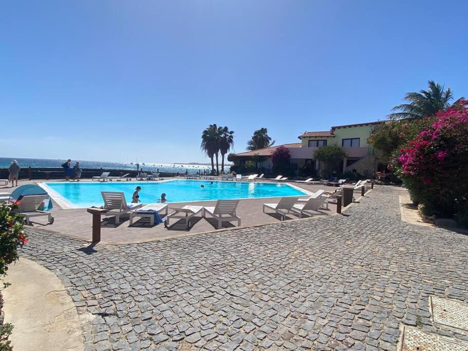 Porto Antigo - Charming & Peaceful Apartment Overlooking Pool And Sea サンタ・マリア エクステリア 写真